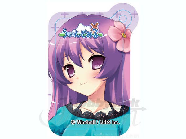 Kamigakari Cross Heart! Phone Strap with Cleaner (Hjjiri Shiosaki)