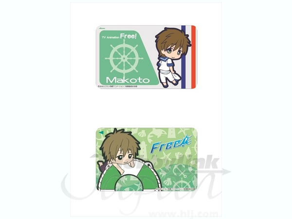 Free! 2.5 Sisters IC Card Sticker MAkoto