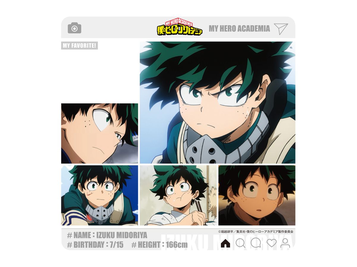 My Hero Academia: Instagram Stand Ver. 2 Izuku Midoriya