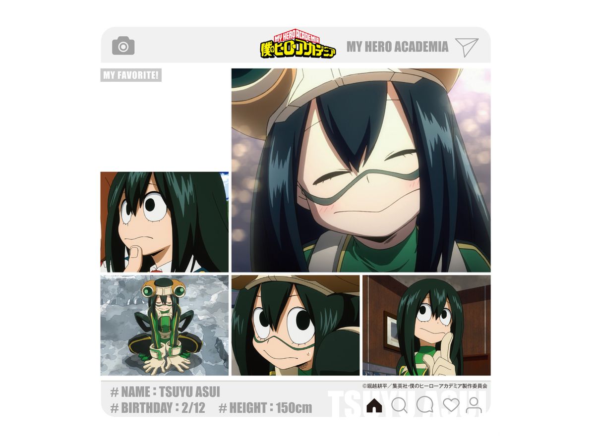 My Hero Academia: Instagram Stand Ver. 2 Tsuyu Asui