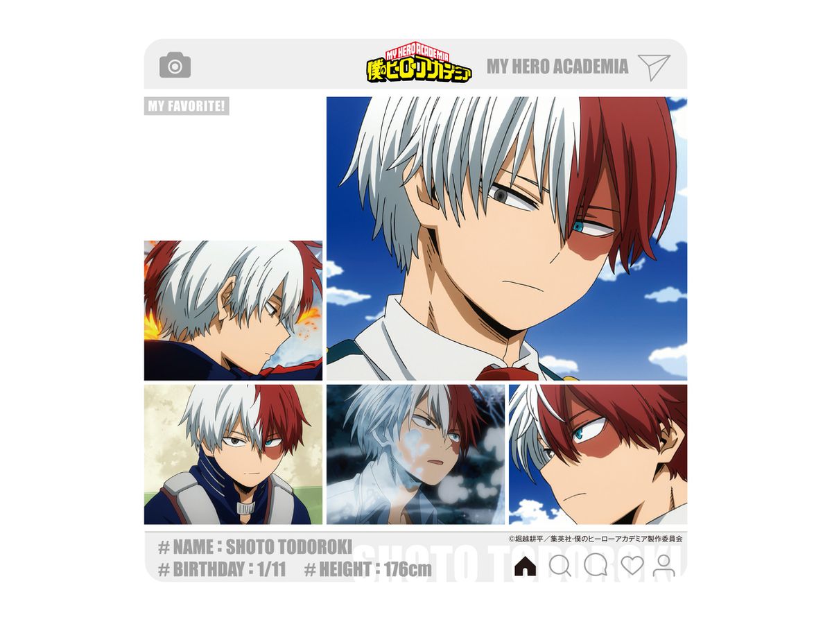 My Hero Academia: Instagram Stand Ver. 2 Shoto Todoroki