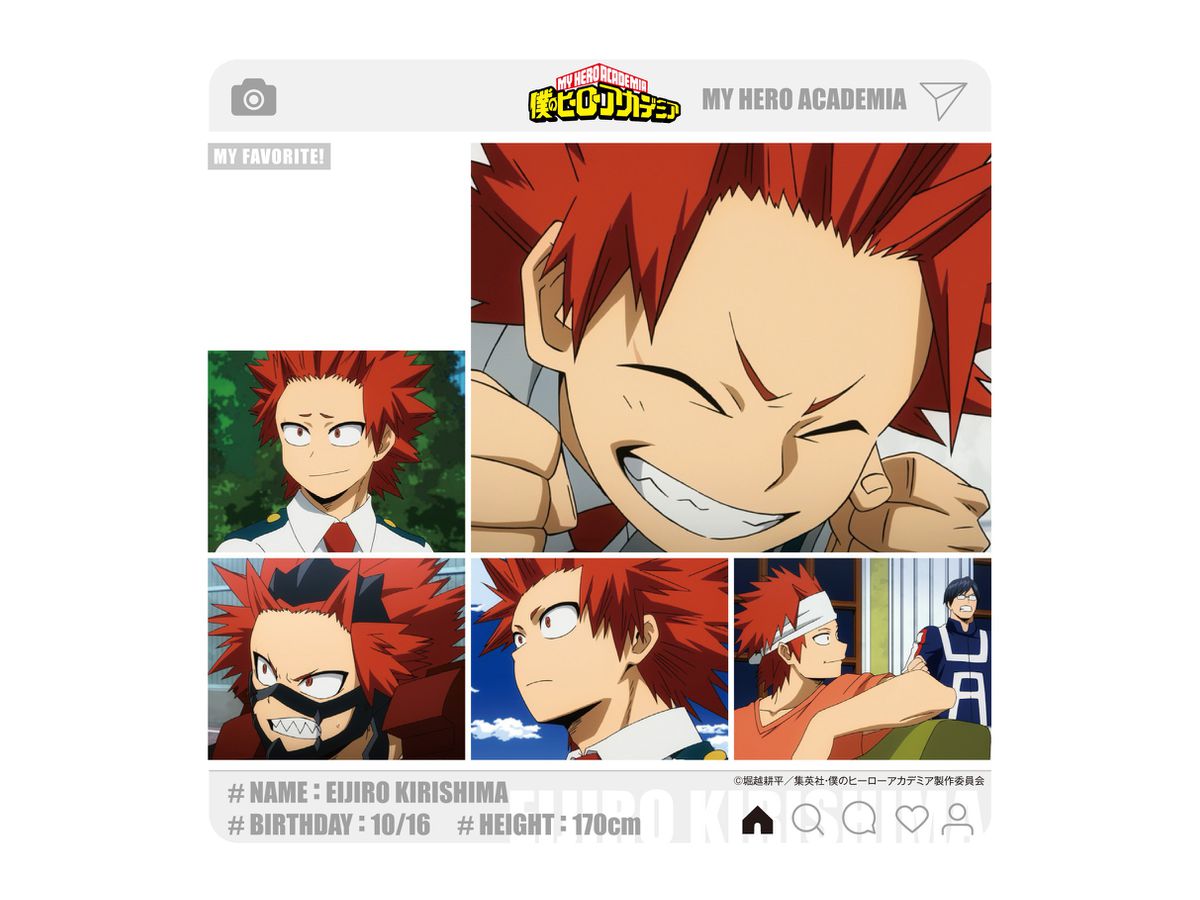 My Hero Academia: Instagram Stand Ver. 2 Eijiro Kirishima