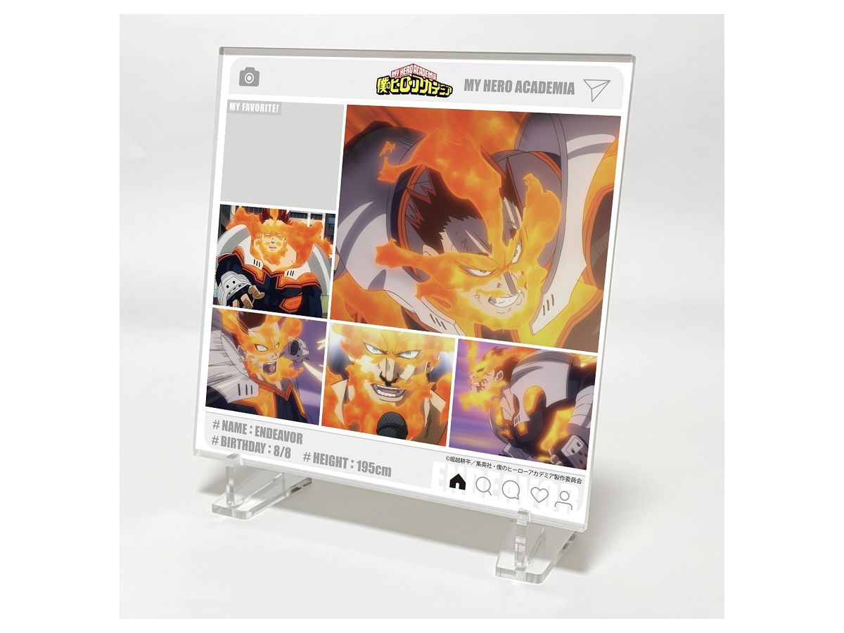 My Hero Academia: Instagram Stand Ver.3 Endeavor