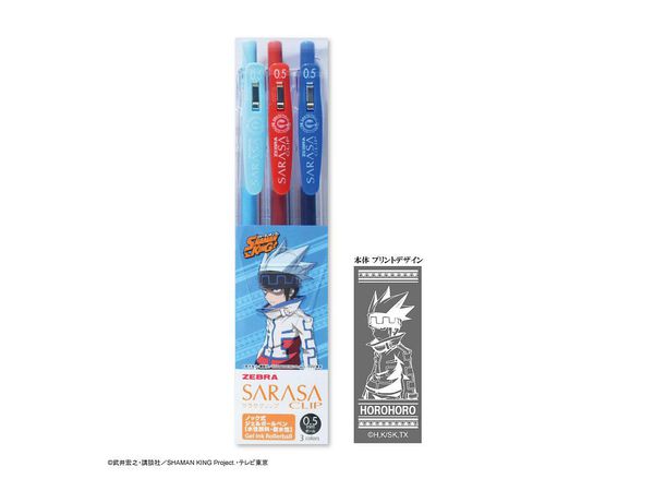 Shaman King Sarasa Clip 0.5  Color Ballpoint Pen Horohoro