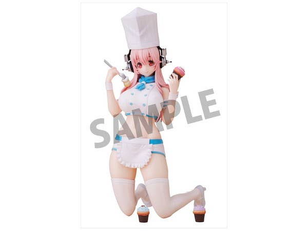 Super Sonico Nama Figure Patissier Ver. PVC