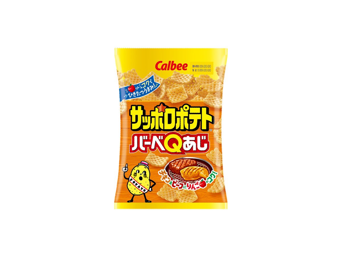 Sapporo Potato BBQ Flavor 1 Bag 80g