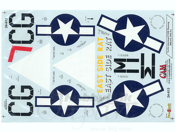 P-51B Mustang East Side Rat (C. Watts)