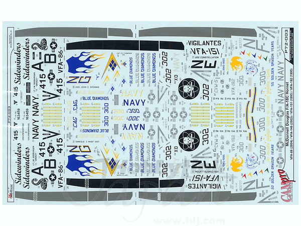 F/A-18C Hornet '95-'04 VFA-86/146/151/192