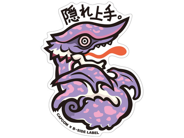 CAPCOM x B-SIDE LABEL Sticker MH Kakurejozu