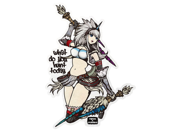 CAPCOM x B-SIDE LABEL Sticker MH Kirinsobi