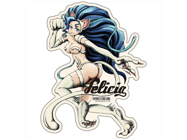 Capcom x B-Side Label Sticker Vampire Felicia