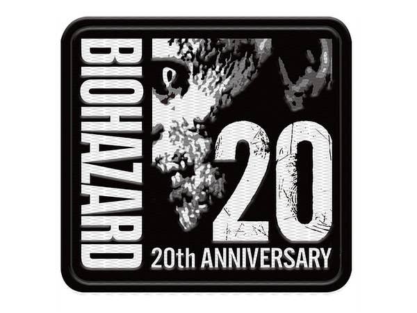 Biohazard 20th Anniversary Patch Embroidery