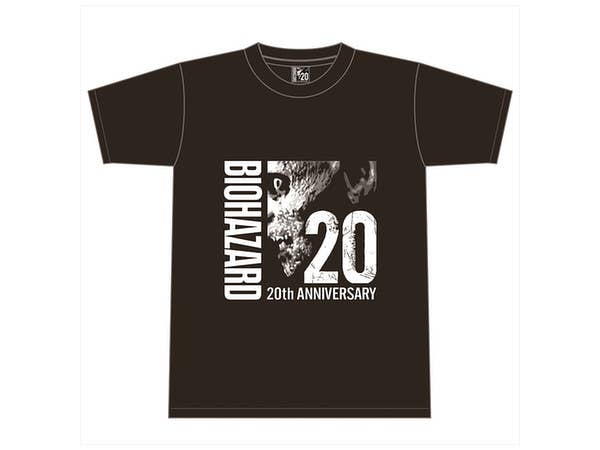 Biohazard 20th Anniversary T-shirt Black M