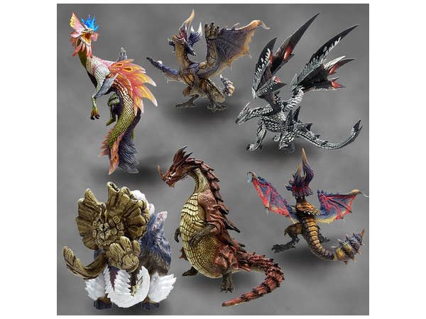Capcom Figure Builder Monster Hunter Standard Model Plus Vol.8: 1Box (6pcs)
