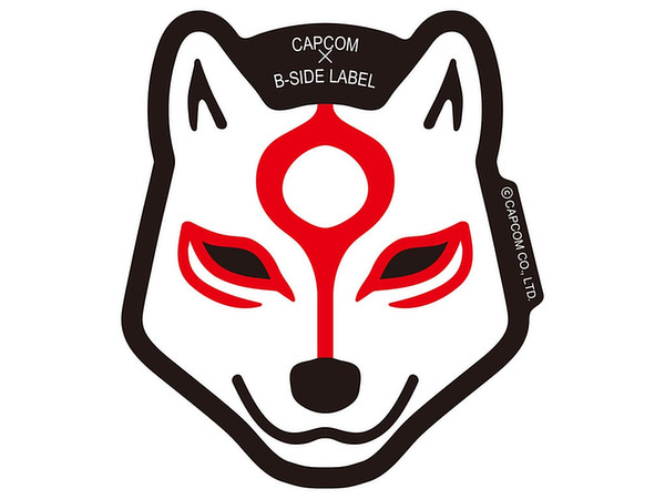 Capcom x B-Side Label Sticker Ookami Kenmoku