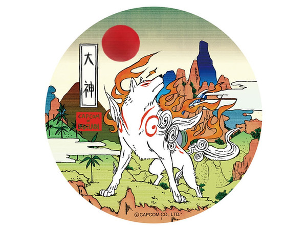 Capcom x B-Side Label Sticker Ookami Karin