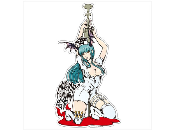 Capcom x B-Side Label Sticker Darkstalkers Morrigan Nurse