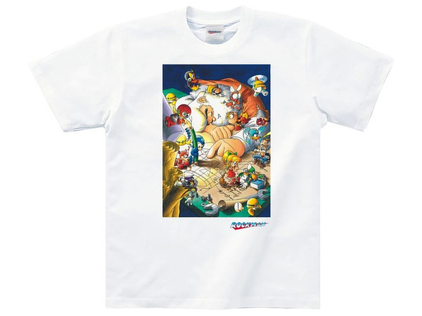 Mega Man T-shirt Dr. Light XL