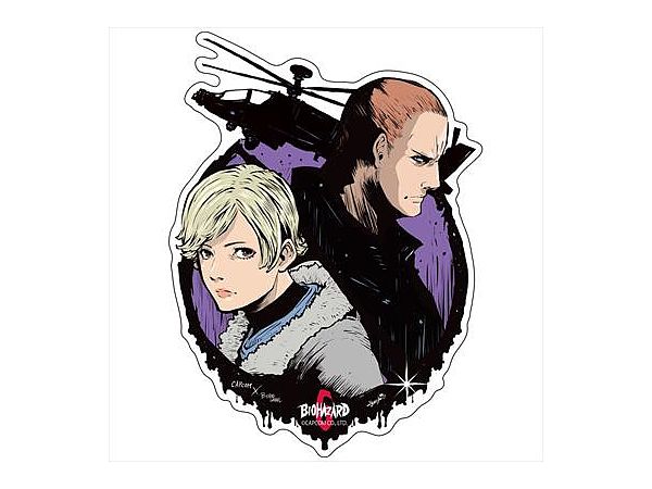 Resident Evil: CAPCOM x B-SIDE LABEL Sticker Jake & Sherry