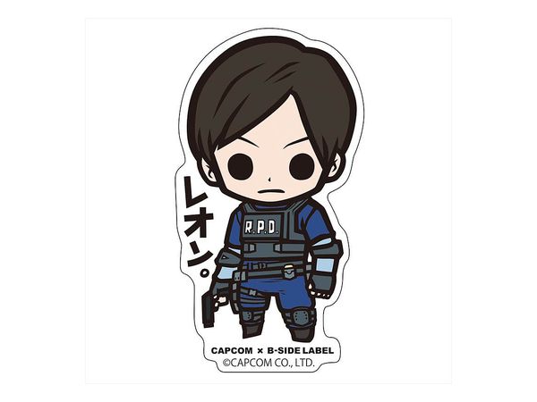 Resident Evil: Capcom x B-Side Label Sticker Leon.