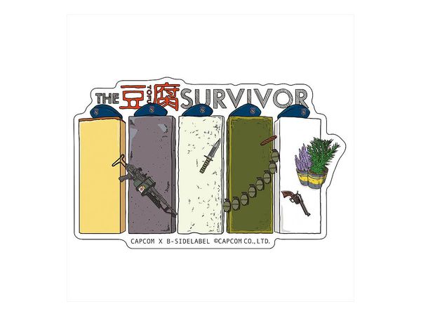 Resident Evil: Capcom x B-Side Label Sticker Tofu Survivor