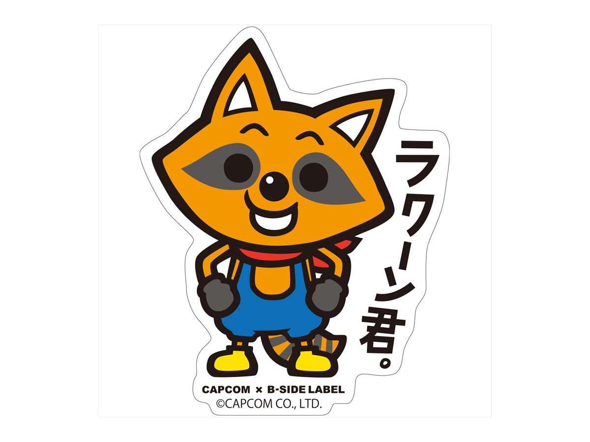 Resident Evil: Capcom x B-Side Label Sticker Mr. Raccoon.