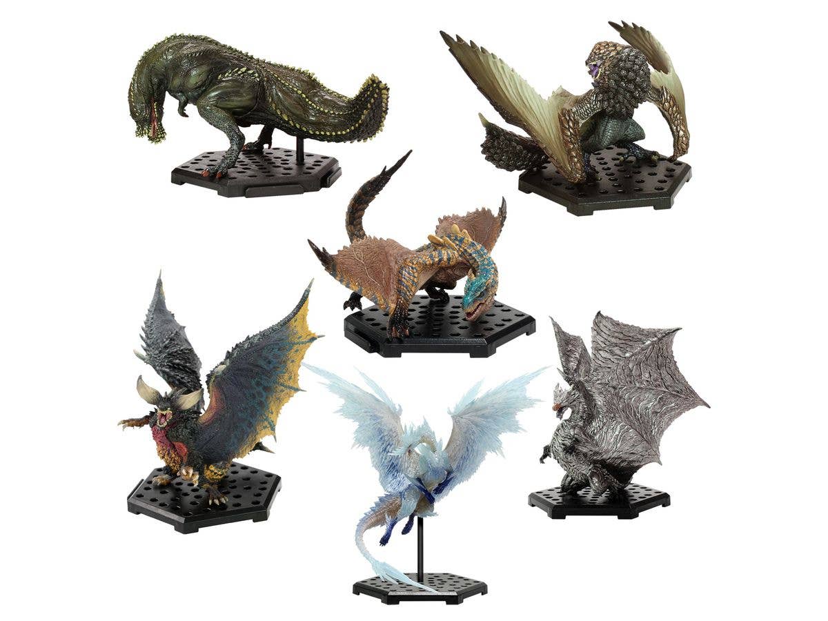 Monster Hunter: Capcom Figure Builder Standard Model Plus The Best Vol.12, 13, 14: 1Box (6pcs)