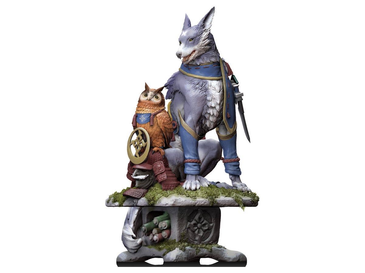 Capcom Figure Builder Creators Model Otomo Garku / Palamute