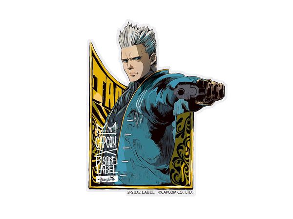 CAPCOM x B-SIDE LABEL Sticker Devil May Cry 20th Vergil