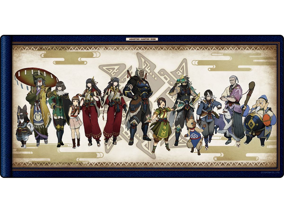 Monster Hunter Rise: Gaming Mouse Pad Kamura's Companion (Reissue)