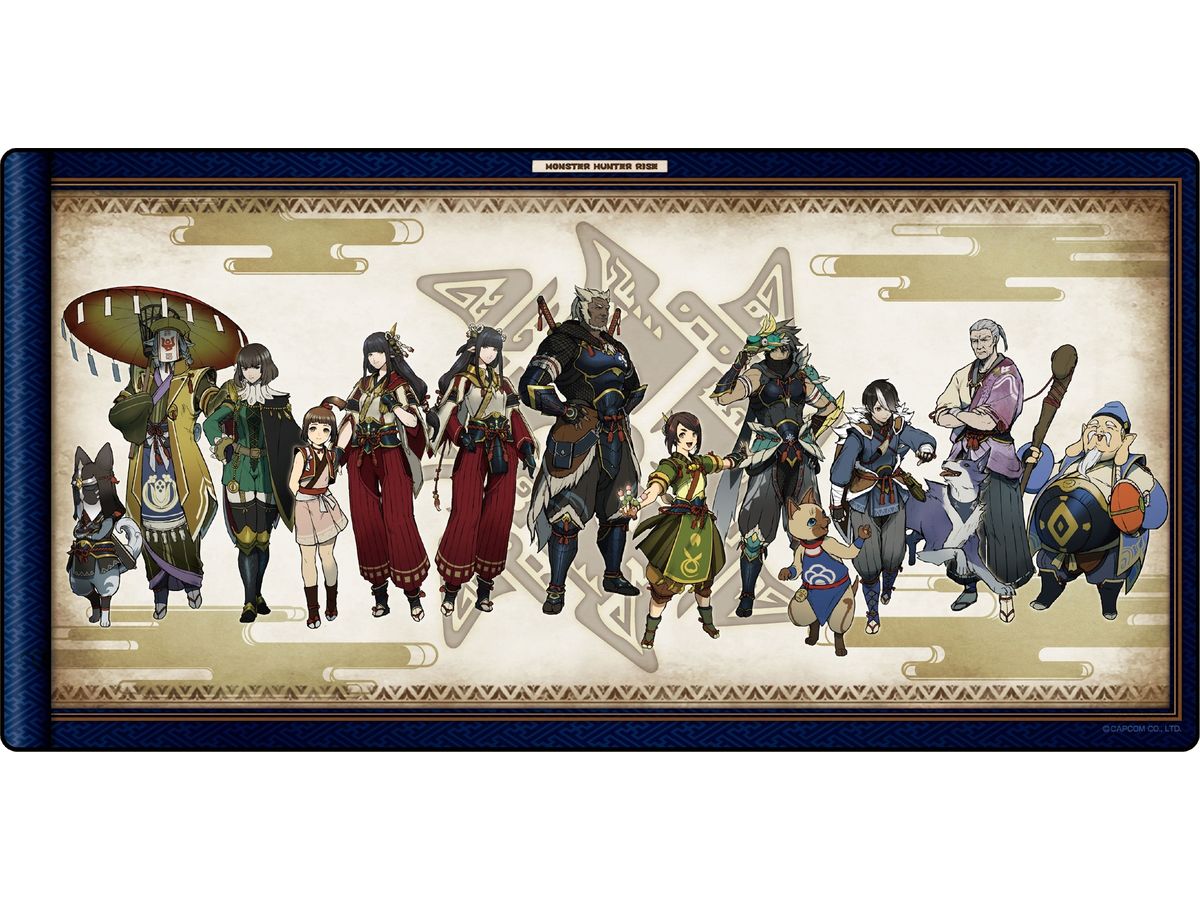 Monster Hunter Rise: Gaming Mouse Pad Kamura's Companion (Reissue)