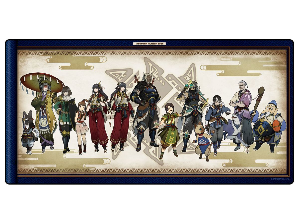 Monster Hunter Rise: Gaming Mouse Pad Kamura's Companion