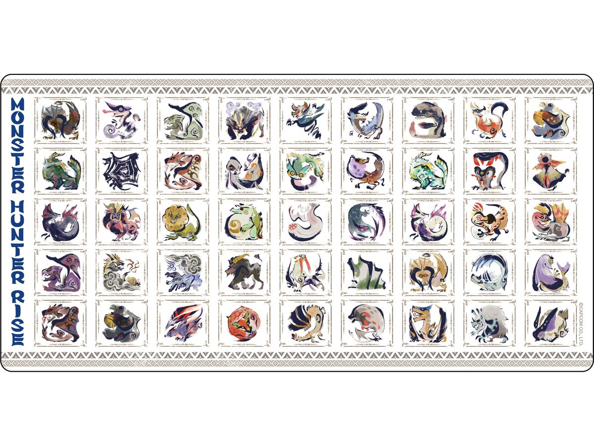 Monster Hunter Rise: Gaming Mouse Pad Monster Icon (Reissue)