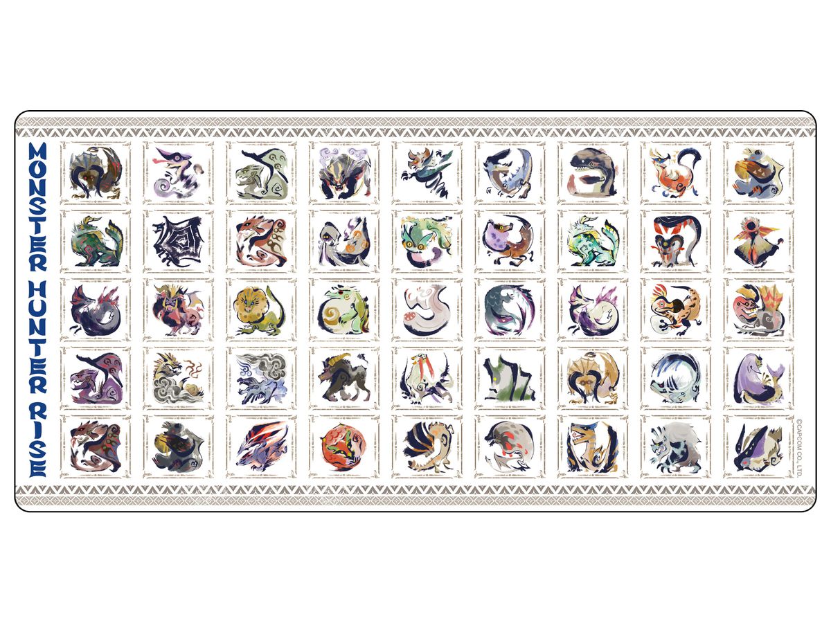 Monster Hunter Rise: Gaming Mouse Pad Monster Icon