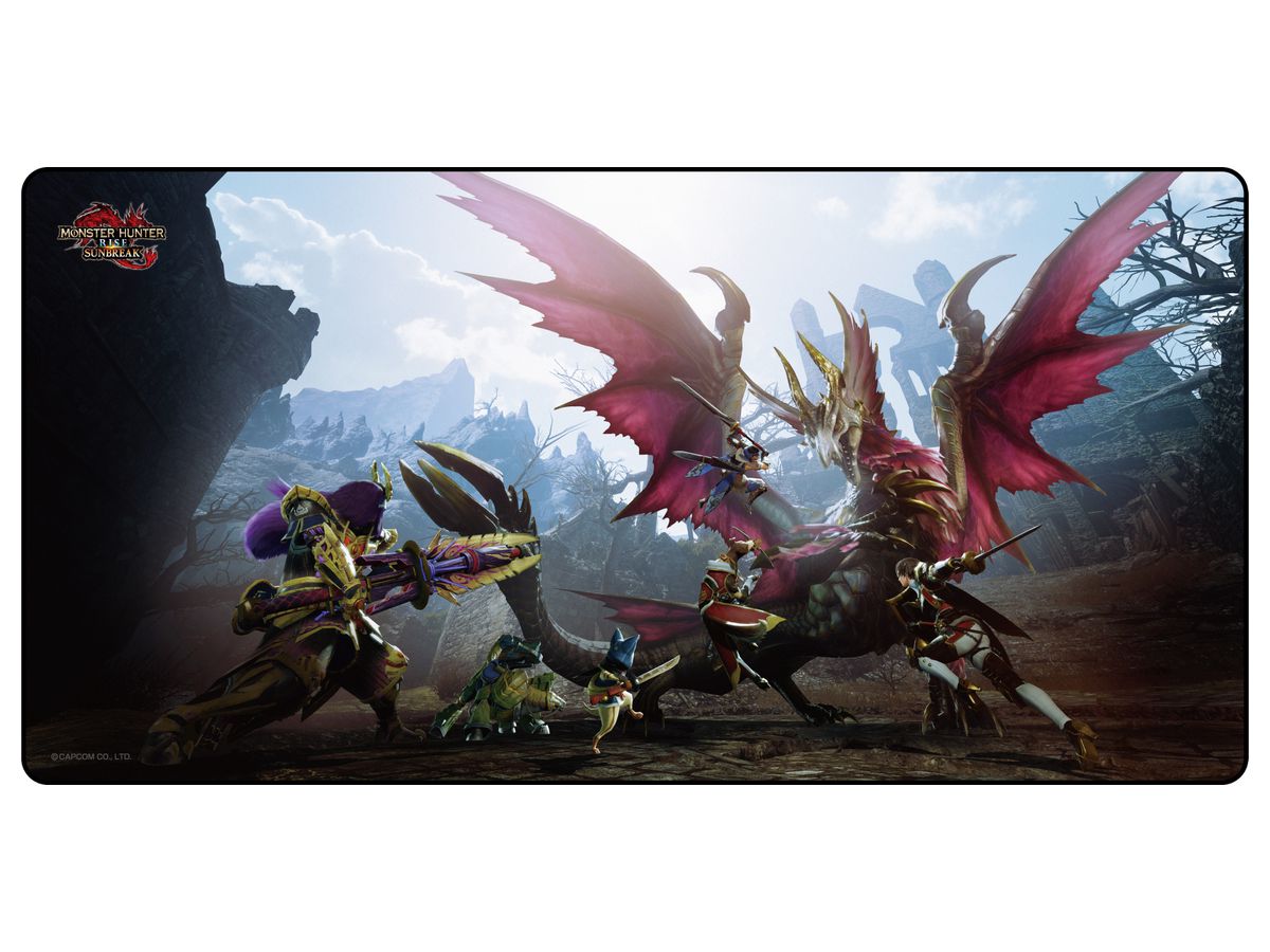 Monster Hunter: Rise Sunbreak: Gaming Mouse Pad B Type