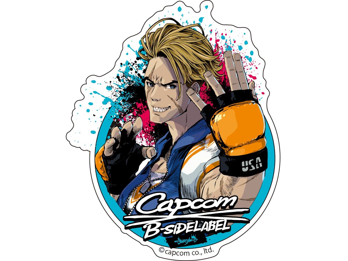 CAPCOM x B-SIDE LABEL Sticker Street Fighter 6 Luke