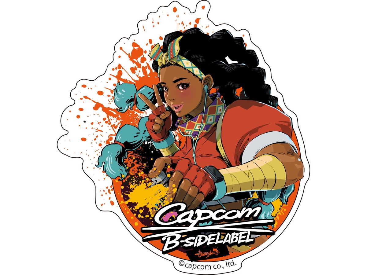 CAPCOM x B-SIDE LABEL Sticker Street Fighter 6 Kimberly