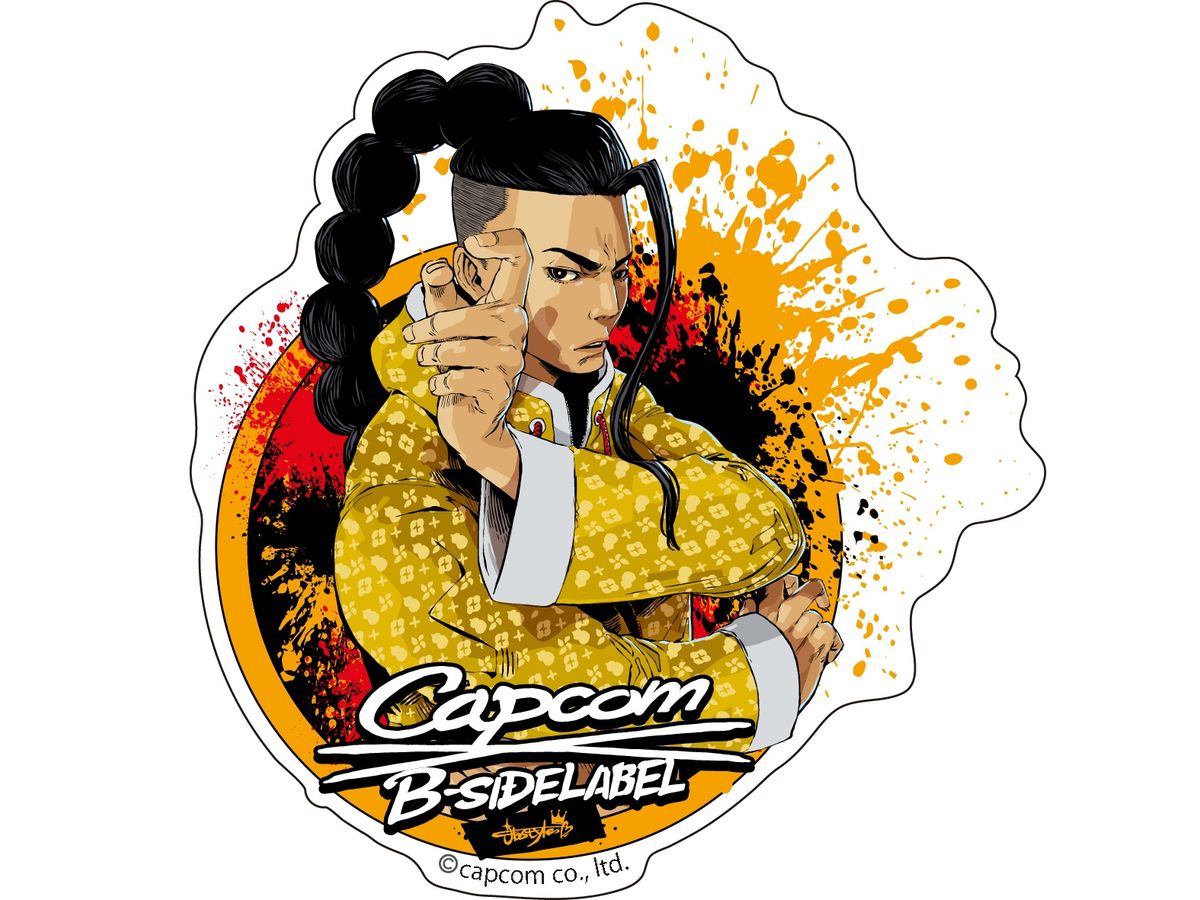 CAPCOM x B-SIDE LABEL Sticker Street Fighter 6 Jamie