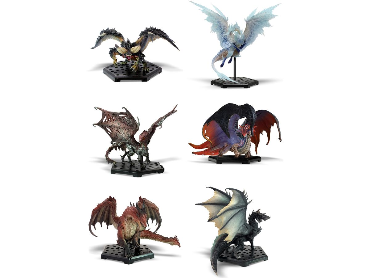 Capcom Figure Builder Monster Hunter Standard Model Plus THE BEST -Monster Hunter World: Iceborne-: 1Box (6pcs)