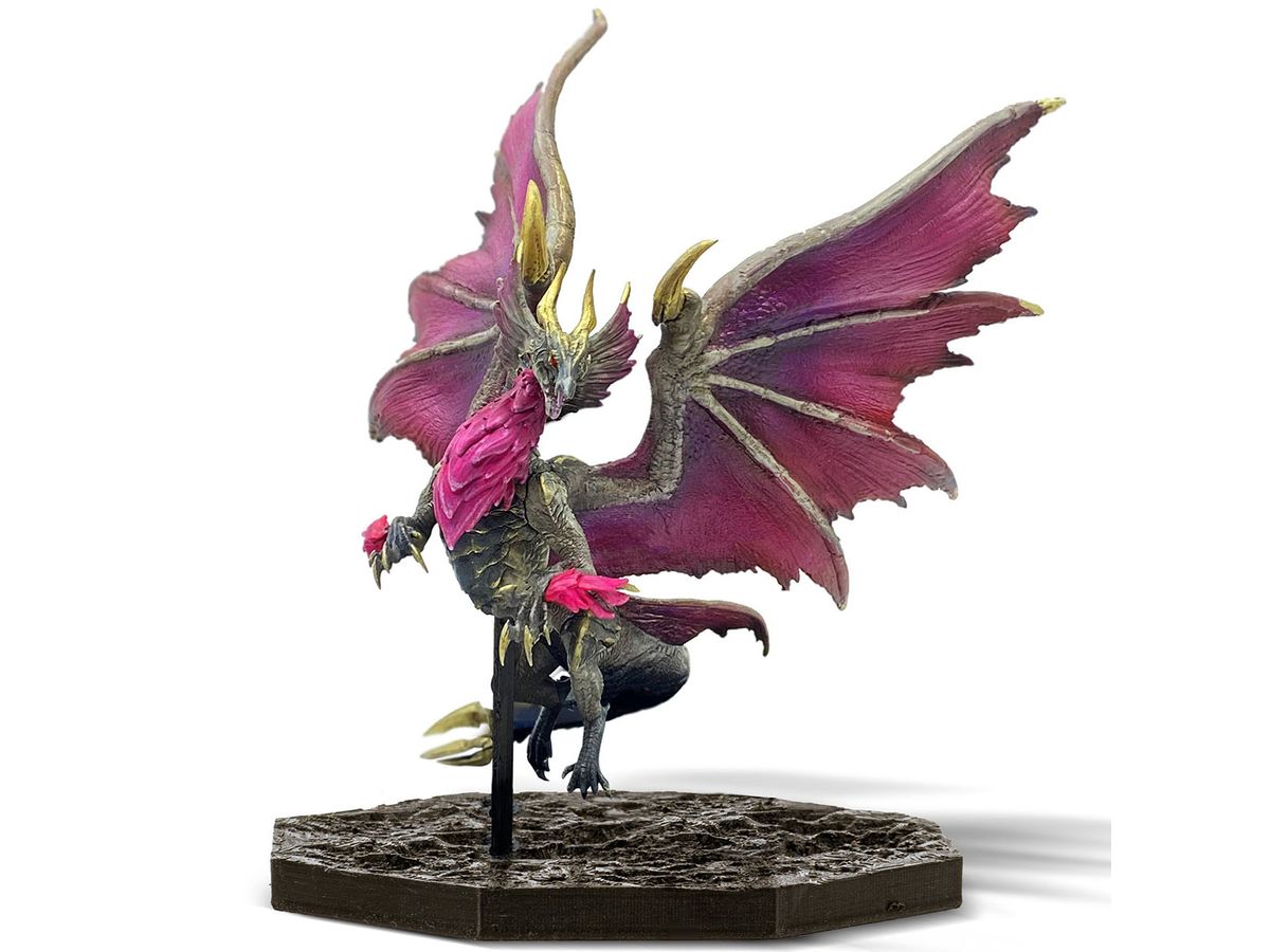 CAPCOM FIGURE BUILDER CUBE MONSTER HUNTER Silver Duke Dragon Malzeno