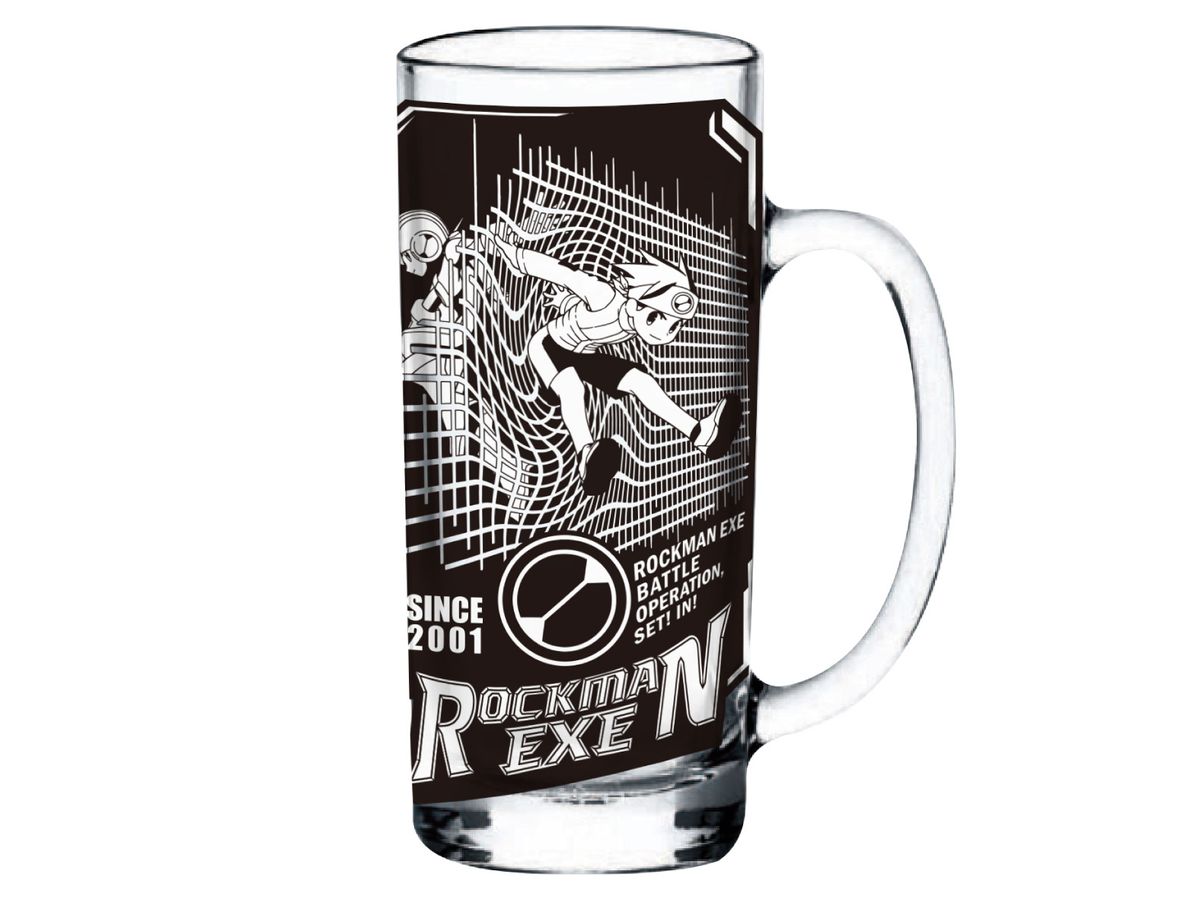 Rockman EXE: Glass Mug Rockman & Lan