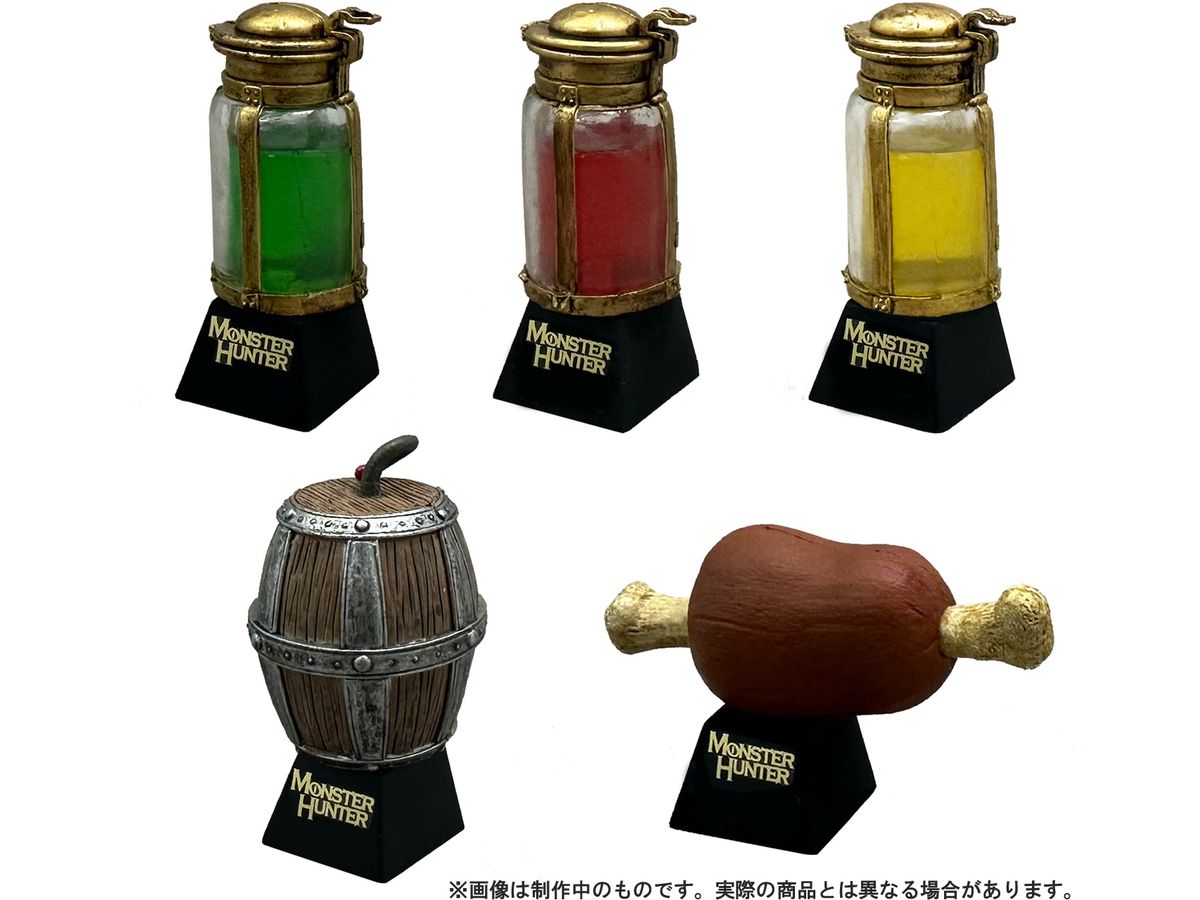 Monster Hunter: Desktop Figure -Item Mascot-: 1Box (6pcs)