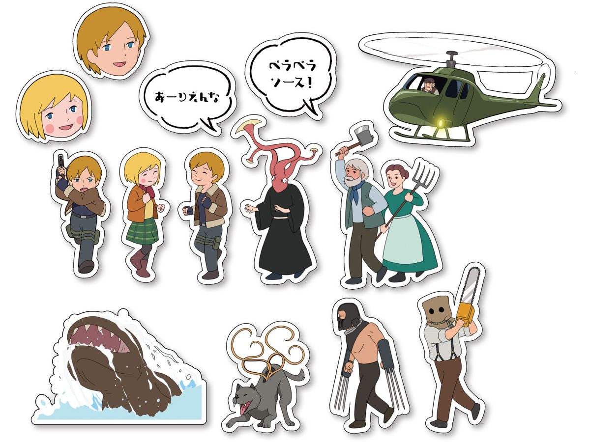 Resident Evil 4: Meisaku Gekijo Flake Seal