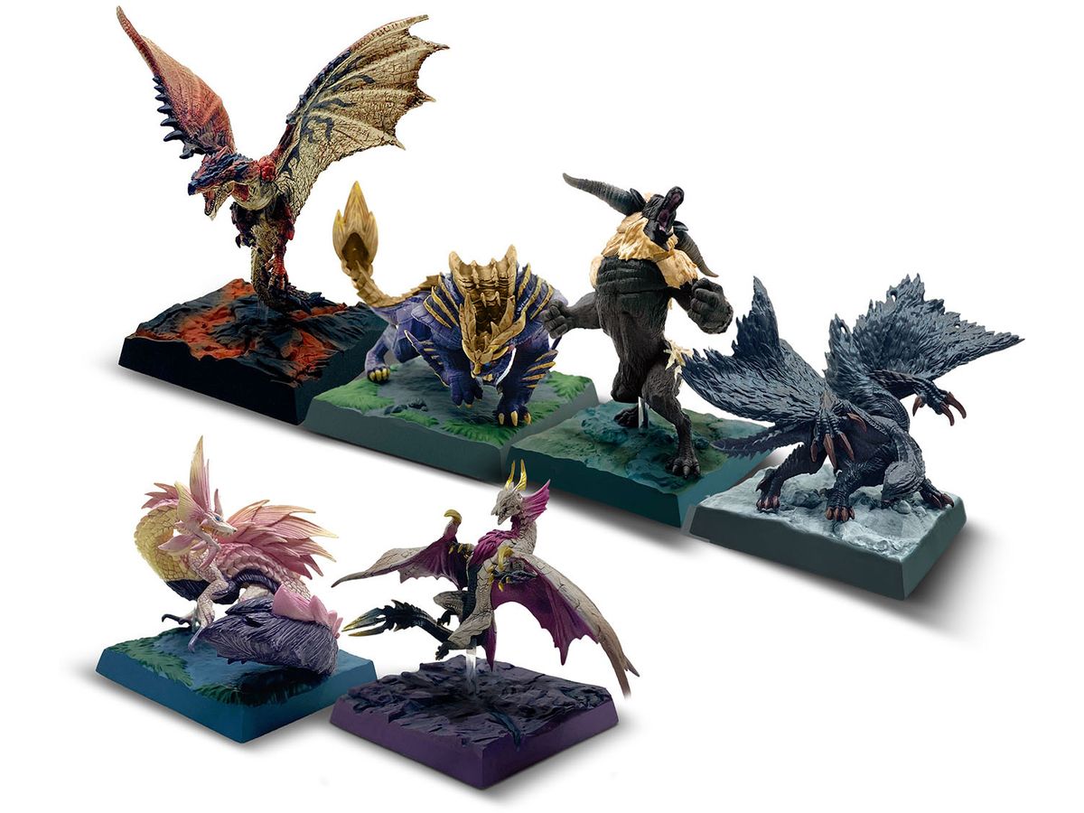 Capcom Figure Builder Monster Hunter Monster Collection Gallery Vol.1: 1Box (6pcs)