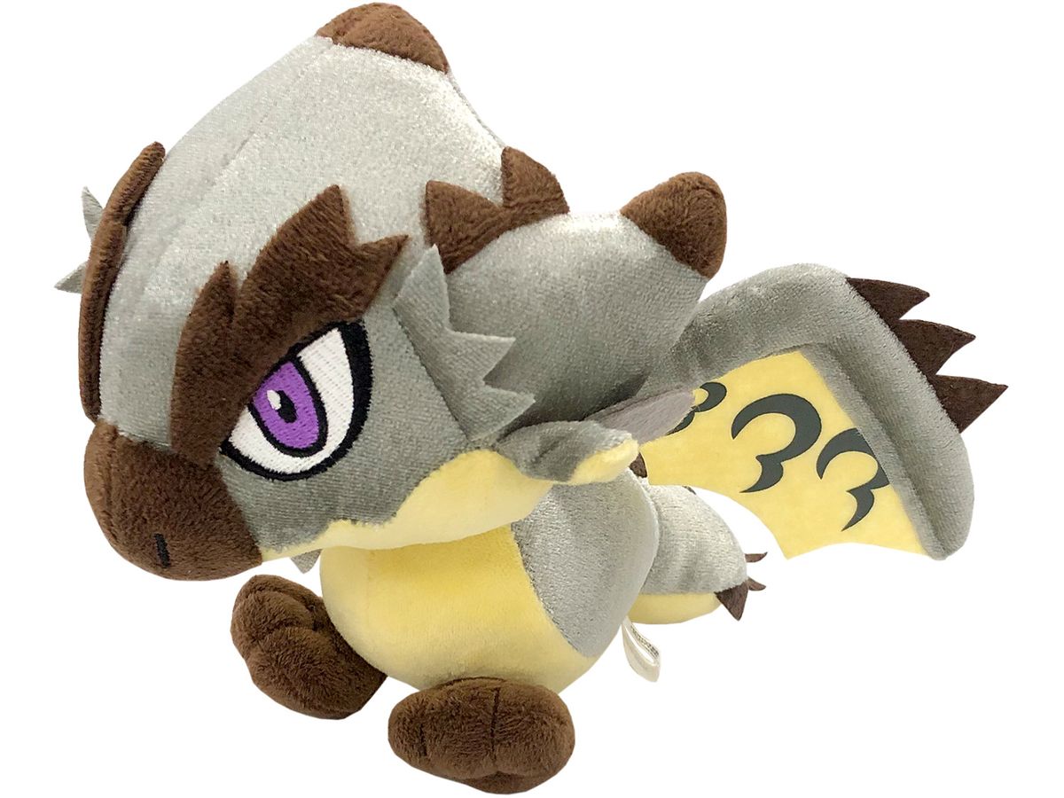 Monster Hunter: Deformed Plush Toy Silver Rathalos (Reprint)