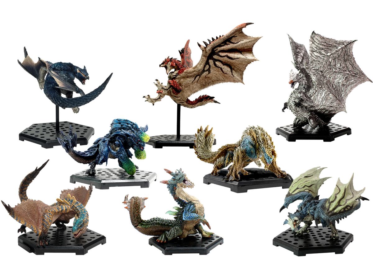 Capcom Figure Builder Monster Hunter Standard Model Plus Monster Hunter 20th Anniversary Best Selection Vol.1: 1Box (8pcs)