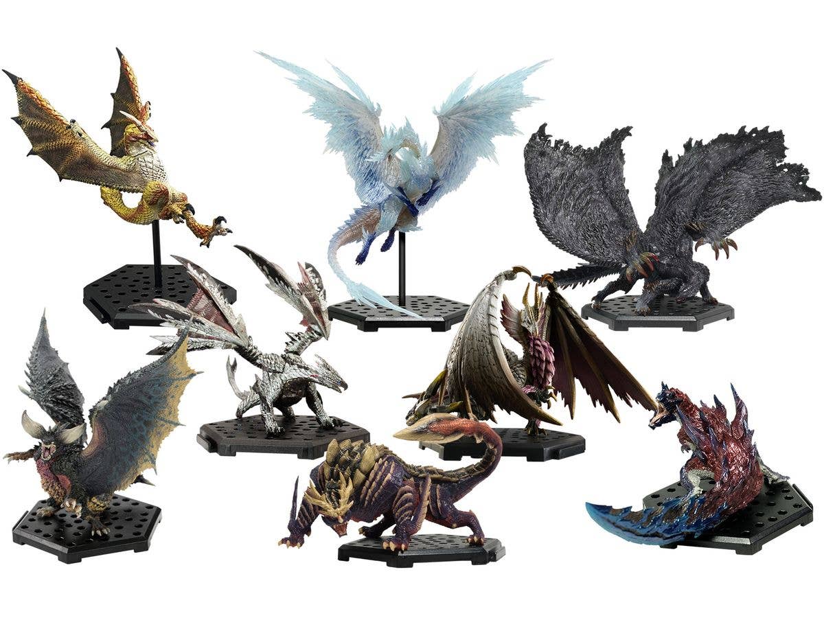 Capcom Figure Builder Monster Hunter Standard Model Plus Monster Hunter 20th Anniversary Best Selection Vol.2: 1Box (8pcs)