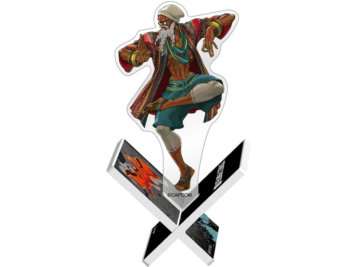 Street Fighter 6 : Batten Acrylic Stand DHALSIM Outfit 3