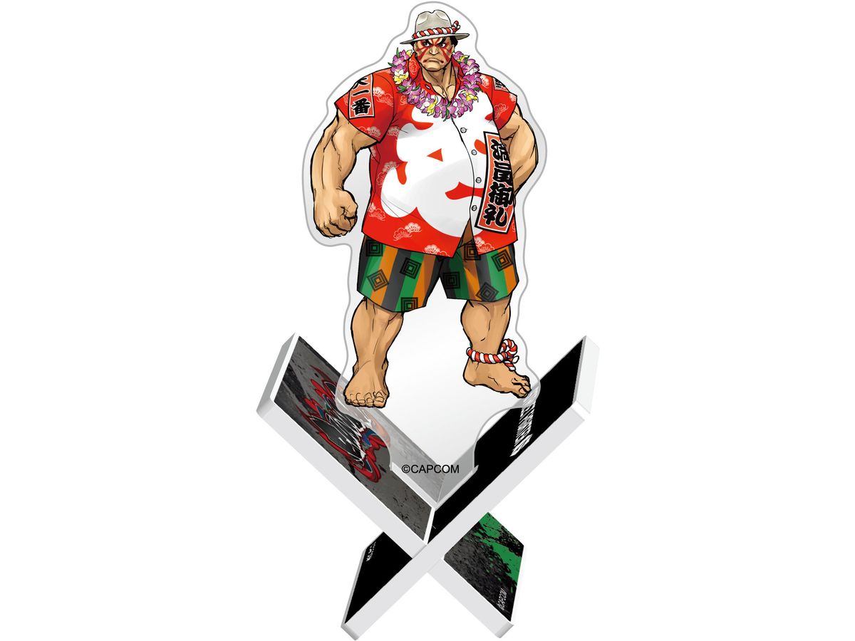 Street Fighter 6 : Batten Acrylic Stand E.HONDA Outfit 3