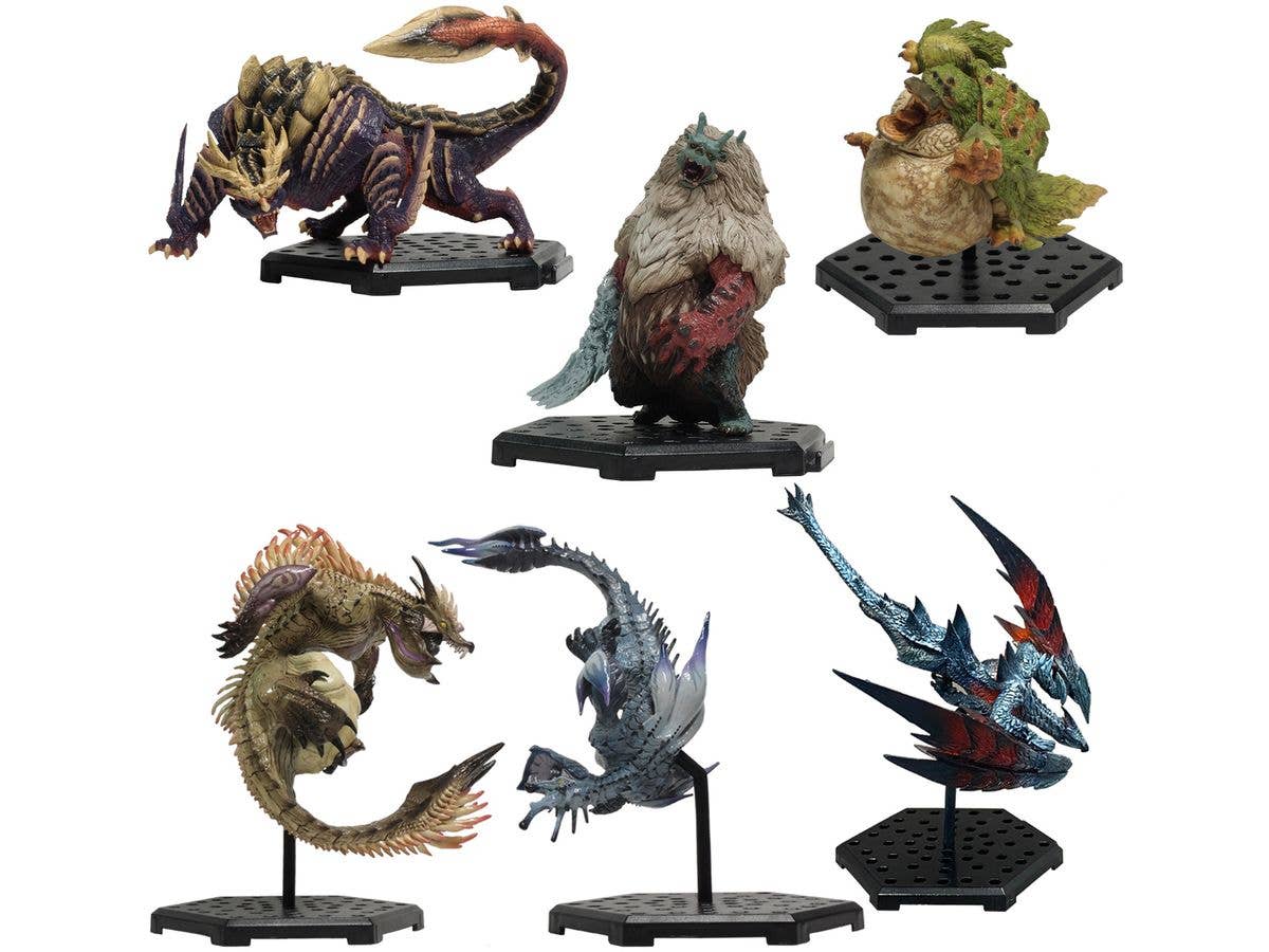 Monster Hunter: Capcom Figure Builder Standard Model Plus THE BEST [Reprint Edition)] -Vol.19, 20, 21- : 1Box (6pcs)